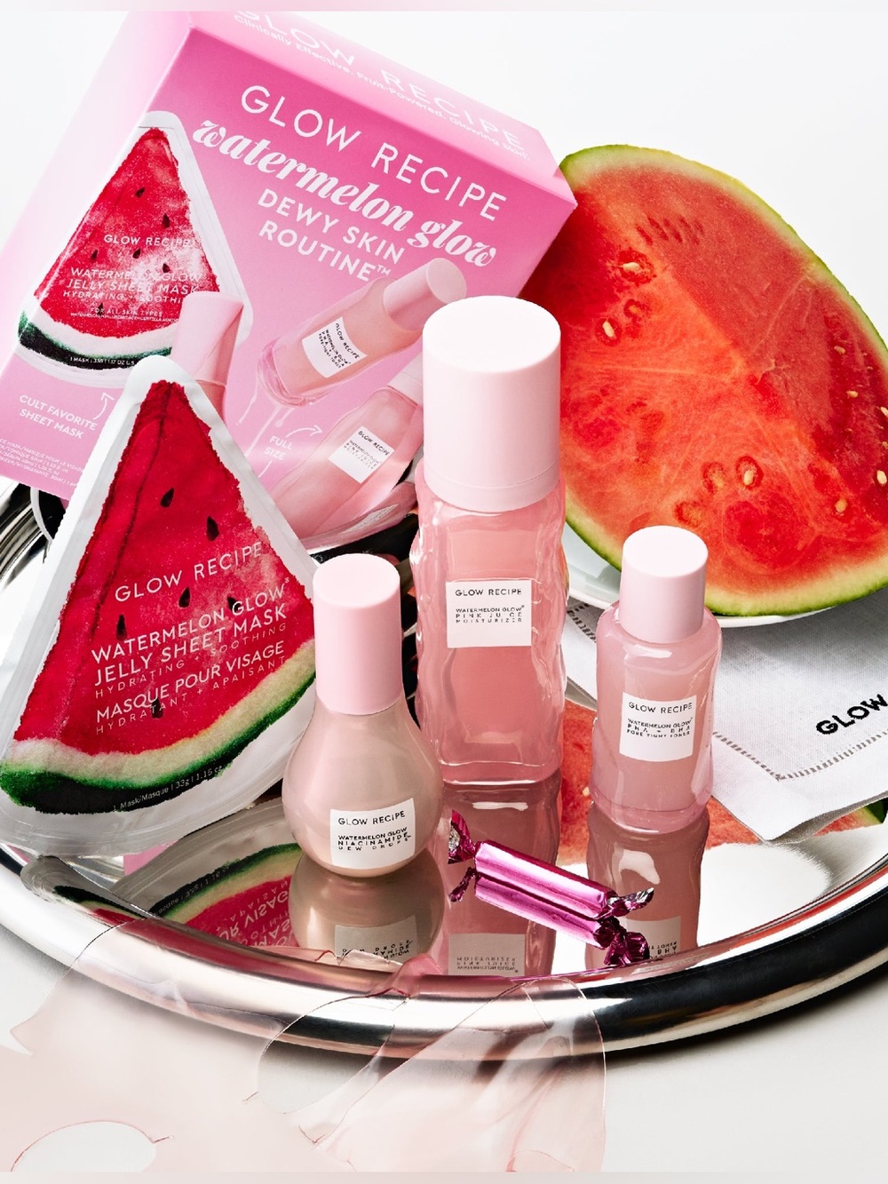 GLOW RECIPE WATERMELON GLOW DEWY SKIN ROUTINE